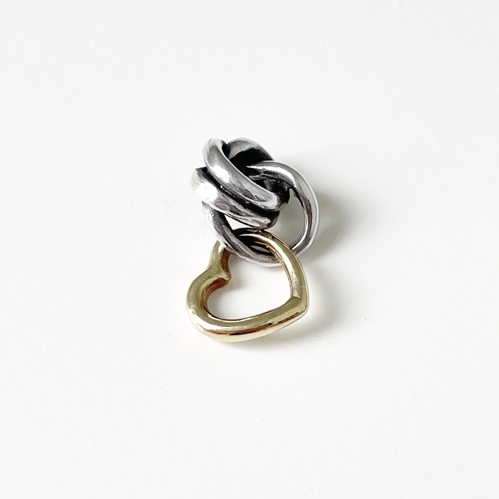 Trollbeads Lucky Love Bead | 18k And Sterling Silver